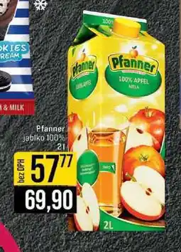 Jip Pfanner jablko 100% 2 l nabídka