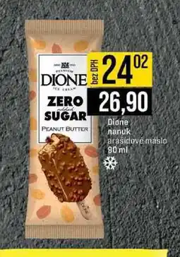 Jip Dione nanuk arašídové máslo 90 ml nabídka