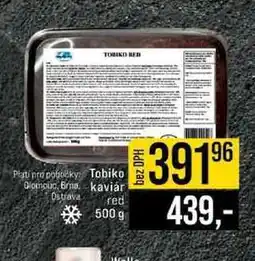 Jip Tobiko kaviár red 500 g nabídka