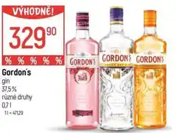 Globus Gordon's gin 37.5% nabídka
