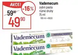 Globus Vademecum zubni pasta nabídka