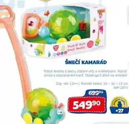 Sparkys Šnečí kamarád nabídka