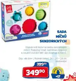 Sparkys Sada míčků senzorických nabídka