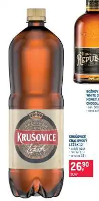 Makro Krušovice Královský ležák 12 nabídka