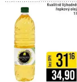 Jip Kvalitně Výhodně řepkový olej nabídka