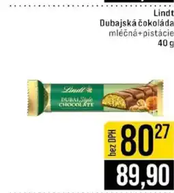 Jip Lindt Dubajská čokoláda nabídka