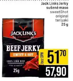 Jip Jack Links Jerky nabídka
