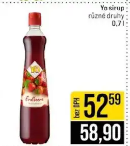 Jip Yo sirup nabídka