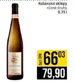 Jip Habánské sklepy nabídka