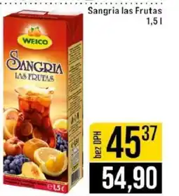 Jip Sangria las Frutas nabídka