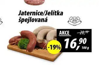 ZEMAN Jaternice špejlovaná nabídka