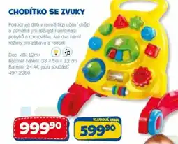 Sparkys Chodítko se zvuky nabídka