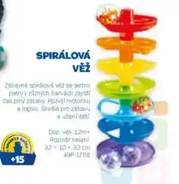 Sparkys Spirálová věž nabídka