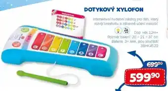 Sparkys Dotykový xylofon nabídka