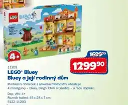 Sparkys LEGO® Bluey a její rodinný dům nabídka