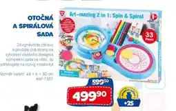 Sparkys Otočná a spirálová sada nabídka
