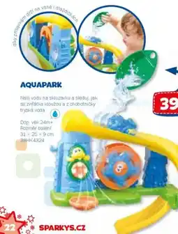 Sparkys Aquapark nabídka