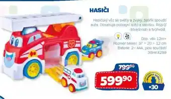 Sparkys Hasiči nabídka