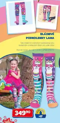 Sparkys Bláznivé podkolenky Lama nabídka