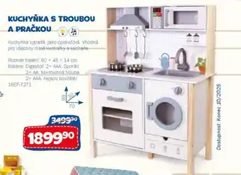 Sparkys Kuchyňka s troubou a pračkou nabídka