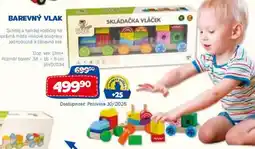 Sparkys Barevný vlak nabídka