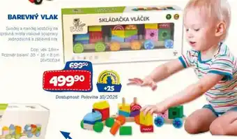 Sparkys Barevný vlak nabídka