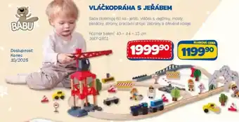 Sparkys Vláčkodráha s jeřábem nabídka