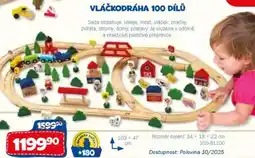 Sparkys Vláčkodráha 100 dílů nabídka