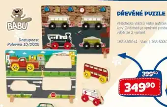 Sparkys Dřevěné puzzle nabídka