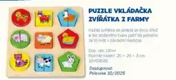 Sparkys Puzzle vkládačka zvířátka z farmy nabídka