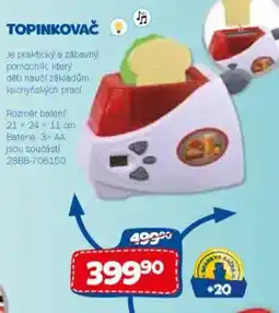 Sparkys Topinkovač nabídka