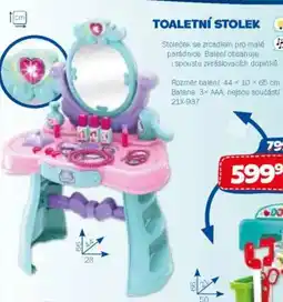 Sparkys Toaletní stolek nabídka