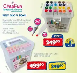 Sparkys Fixy duo v boxu nabídka