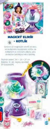 Sparkys Magický elixír - kotlík nabídka