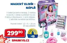 Sparkys Magický elixír- náplň nabídka