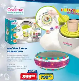 Sparkys Hrnčířský Kruh se sensorem nabídka