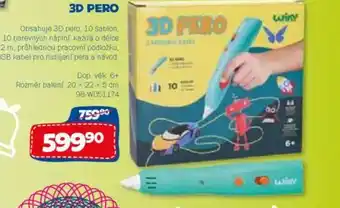 Sparkys 3D Pero nabídka
