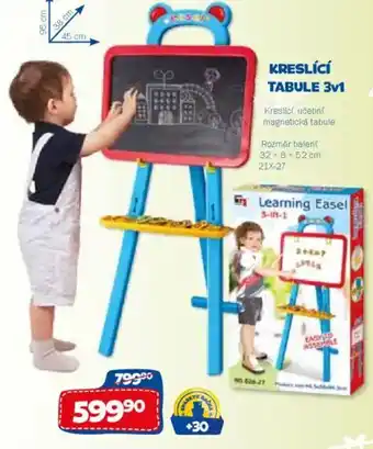Sparkys Kreslící tabule 3v1 nabídka