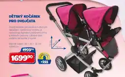 Sparkys Dětský kočárek pro dvojčata nabídka