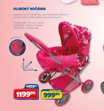Sparkys Hluboký kočárek nabídka