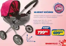 Sparkys Hluboký kočárek nabídka