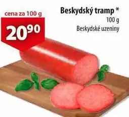 CBA Beskydský tramp, 100 g nabídka