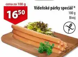 CBA Vídeňské párky speciál, 100 g nabídka