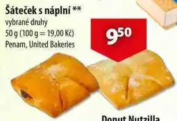 CBA Šáteček s náplní, 50 g nabídka