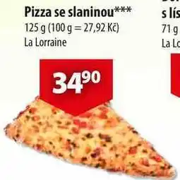 CBA Pizza se slaninou, 125 g nabídka