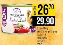 Jip Fine Dog potrava pro psy kachni drůbeži hovězí nabídka
