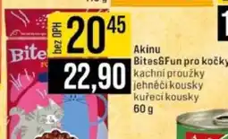 Jip Akinu Bites&Fun pro kočky nabídka