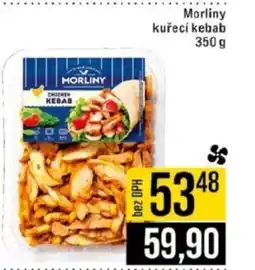 Jip Morliny kuřecí kebab nabídka