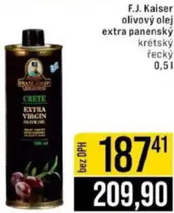 Jip F.J. Kaiser olivový olej extra panenský nabídka
