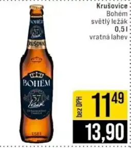Jip Krušovice Bohém světlý ležák nabídka